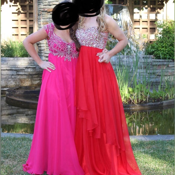 Red Prom Dress - Picture 2 of 6
